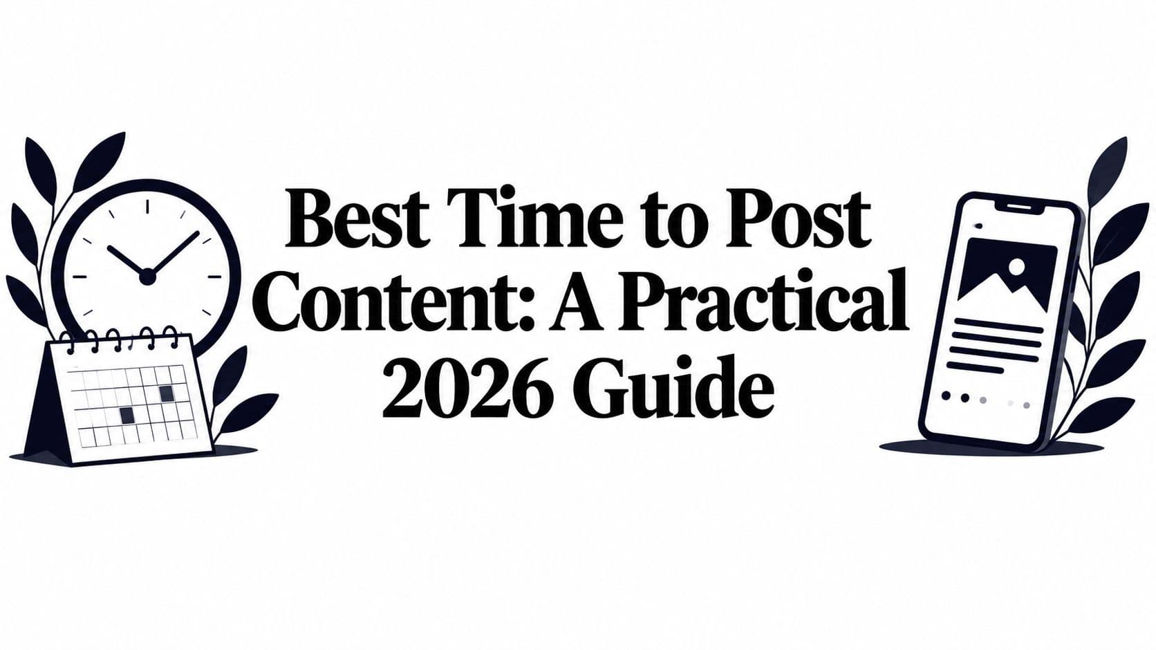 Best Time to Post Content: A Practical 2026 Guide